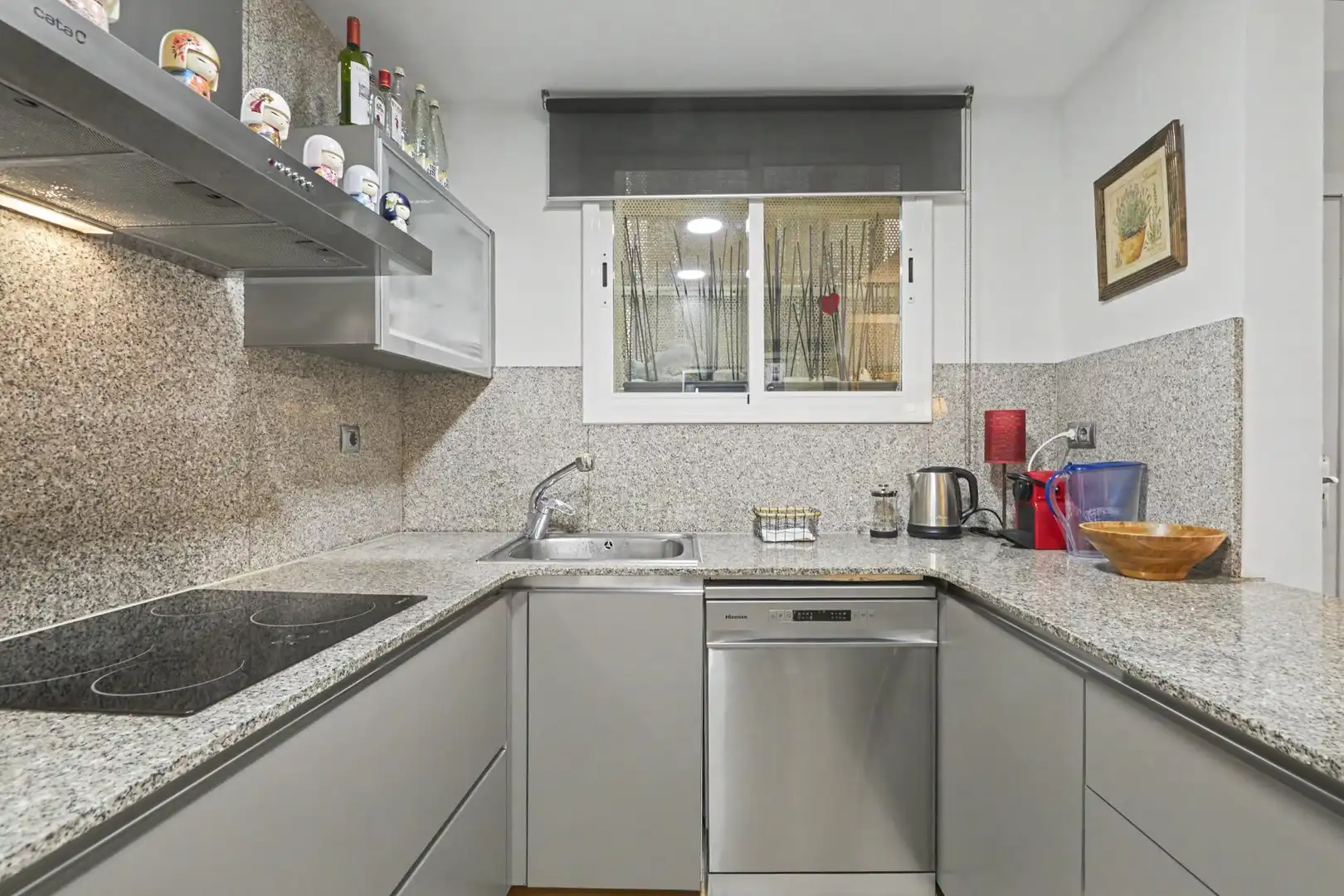 Kitchen of Flat for sale in Barcelona  with Air Conditioner, Heating and Parquet flooring