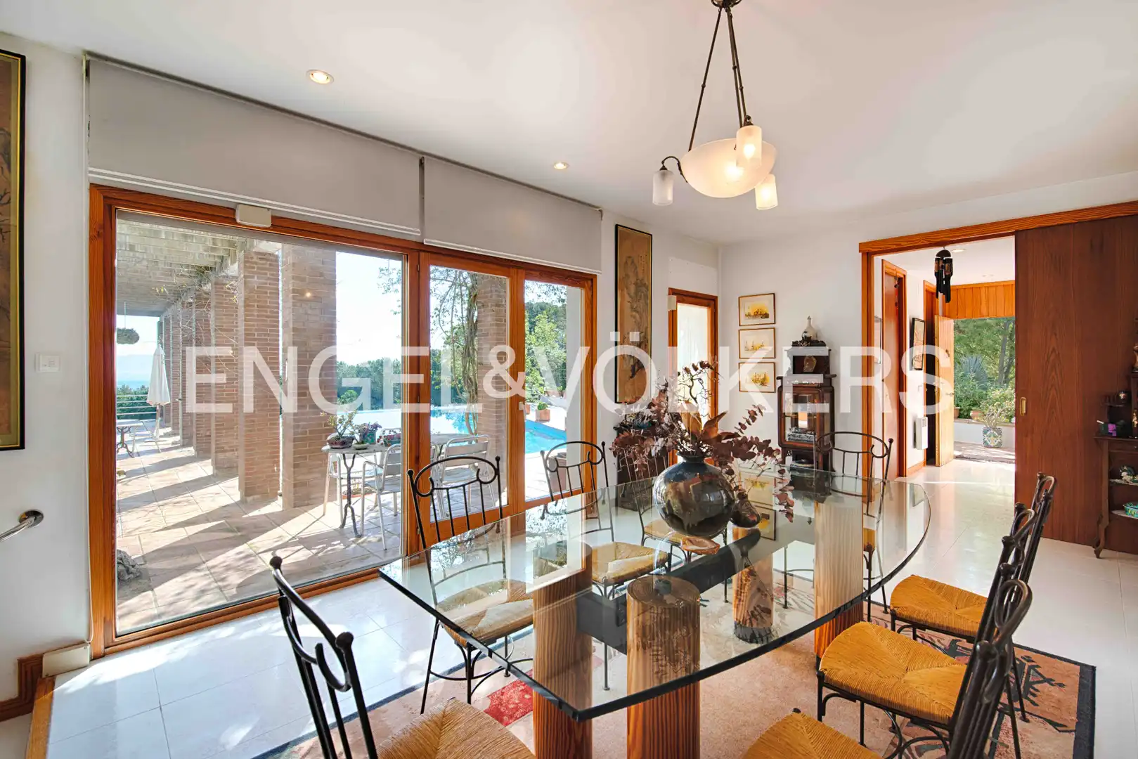 Dining room of Houses for sale in Llers  with Heating, Private garden and Terrace