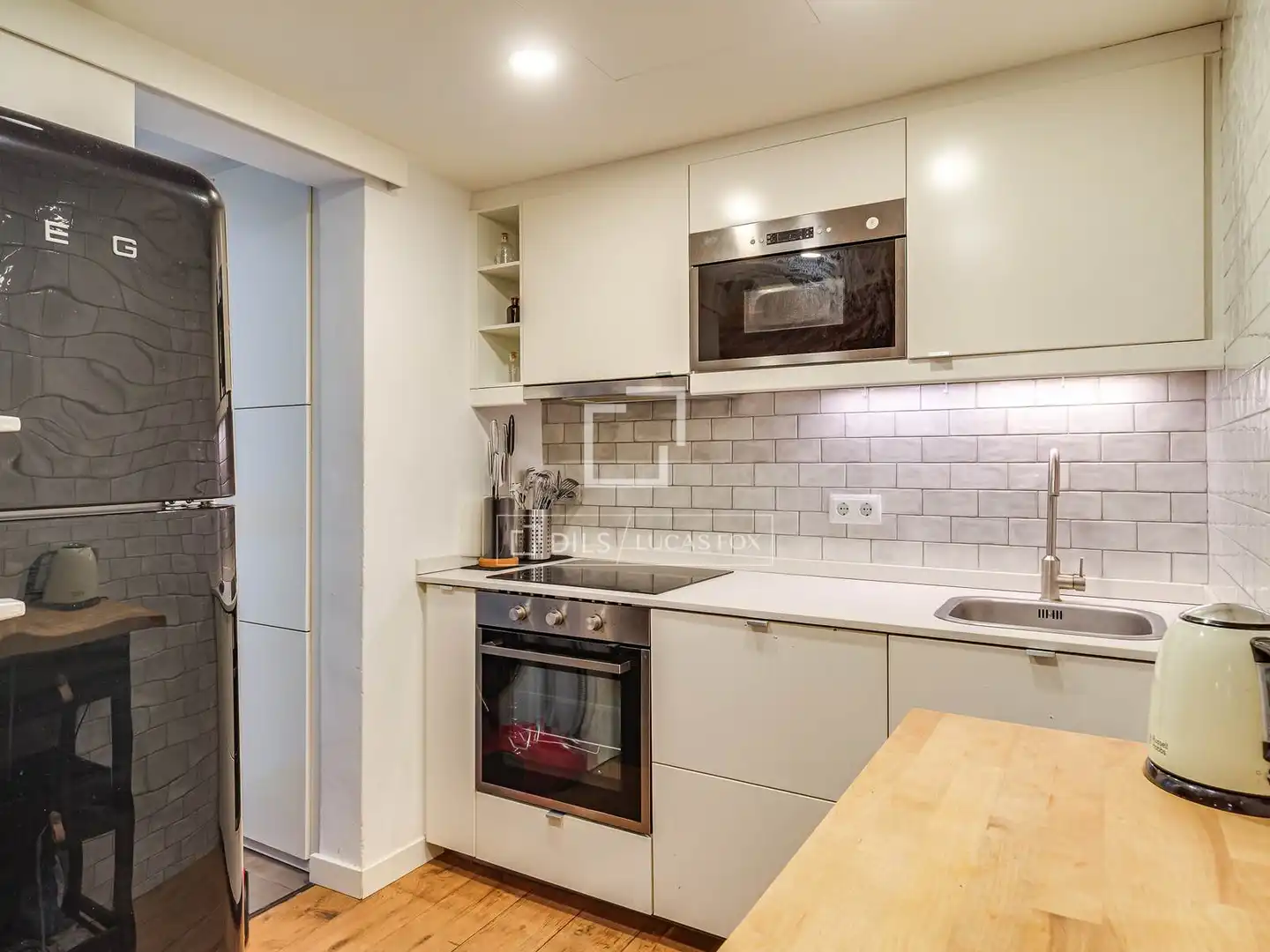 Cocina de Piso en venta en Barcelona con Aire acondicionado, Calefacción y Parquet