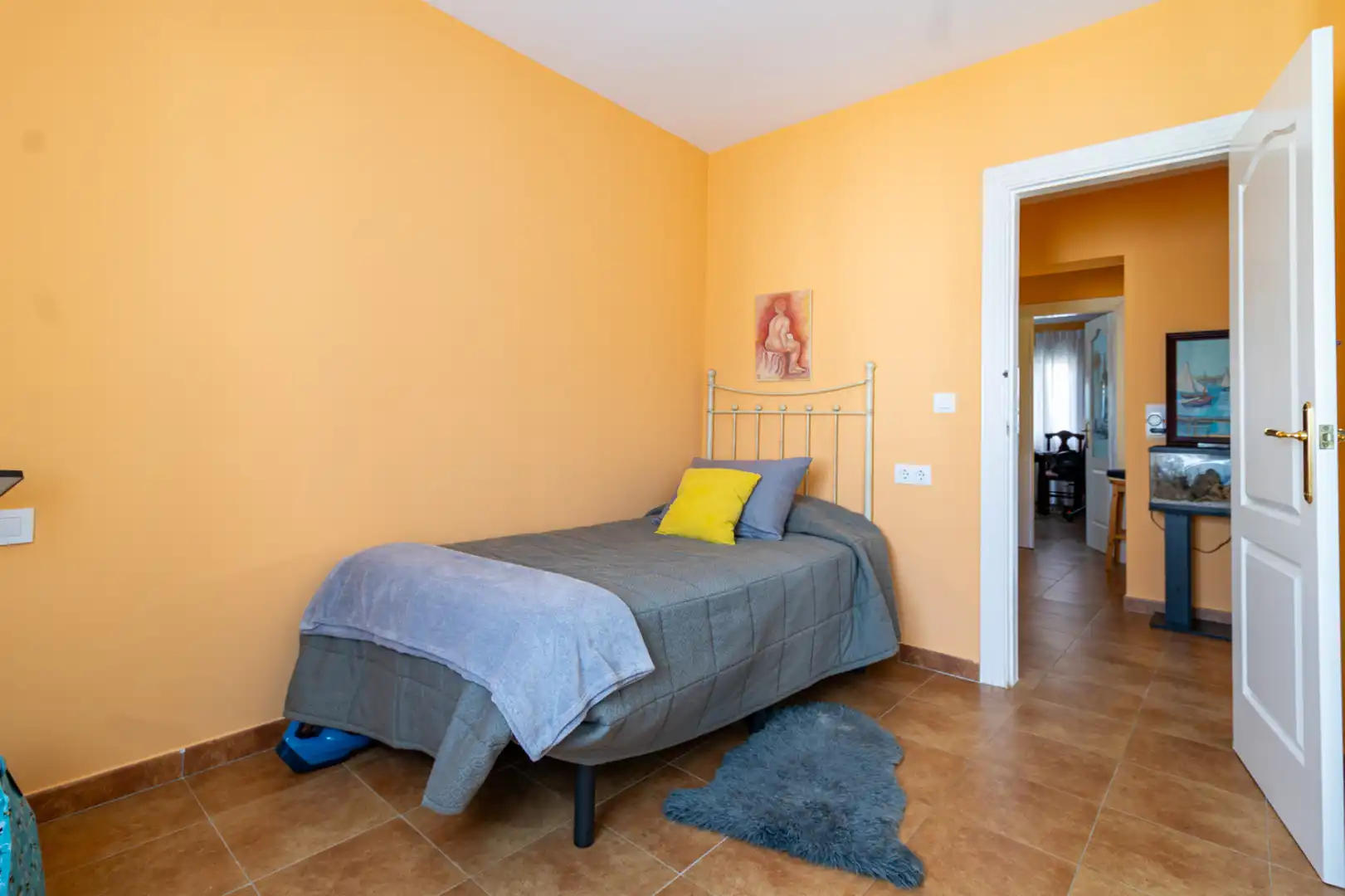 Habitación de Casa o chalet en venta en Bollullos de la Mitación con Aire acondicionado, Calefacción y Jardín privado