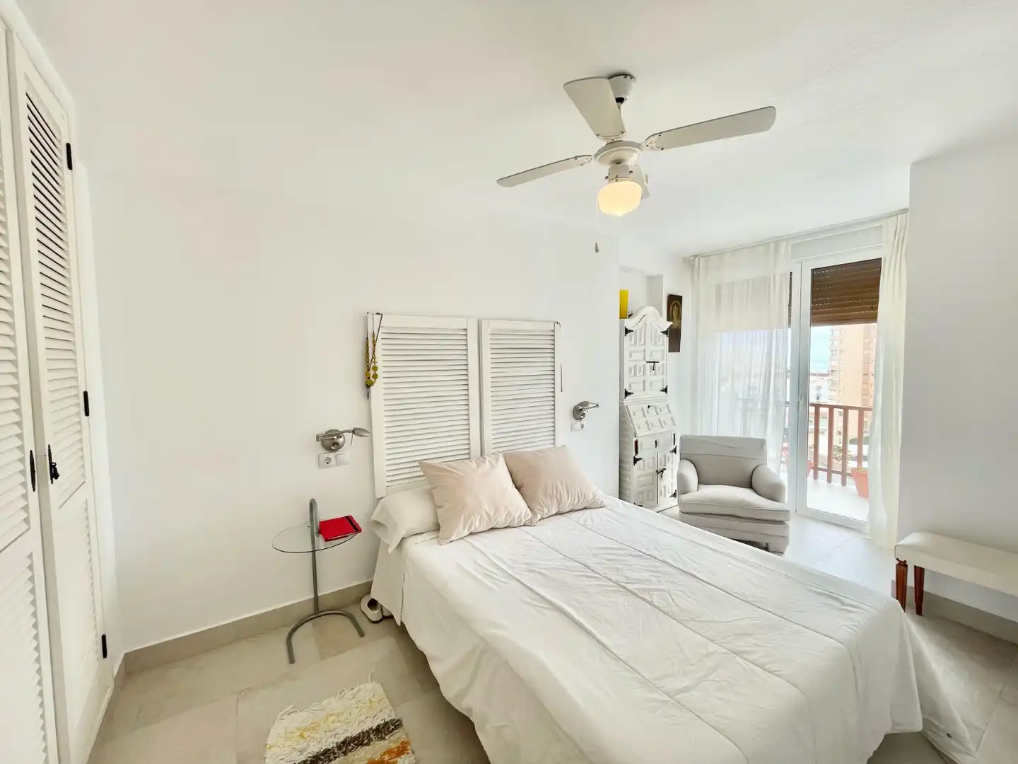 Bedroom of Houses for rent in La Manga del Mar Menor  with Air Conditioner, Heating and Terrace