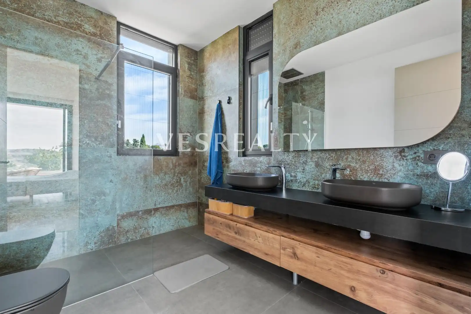 Baño de Casa o chalet de alquiler en Alicante / Alacant con Aire acondicionado, Calefacción y Terraza