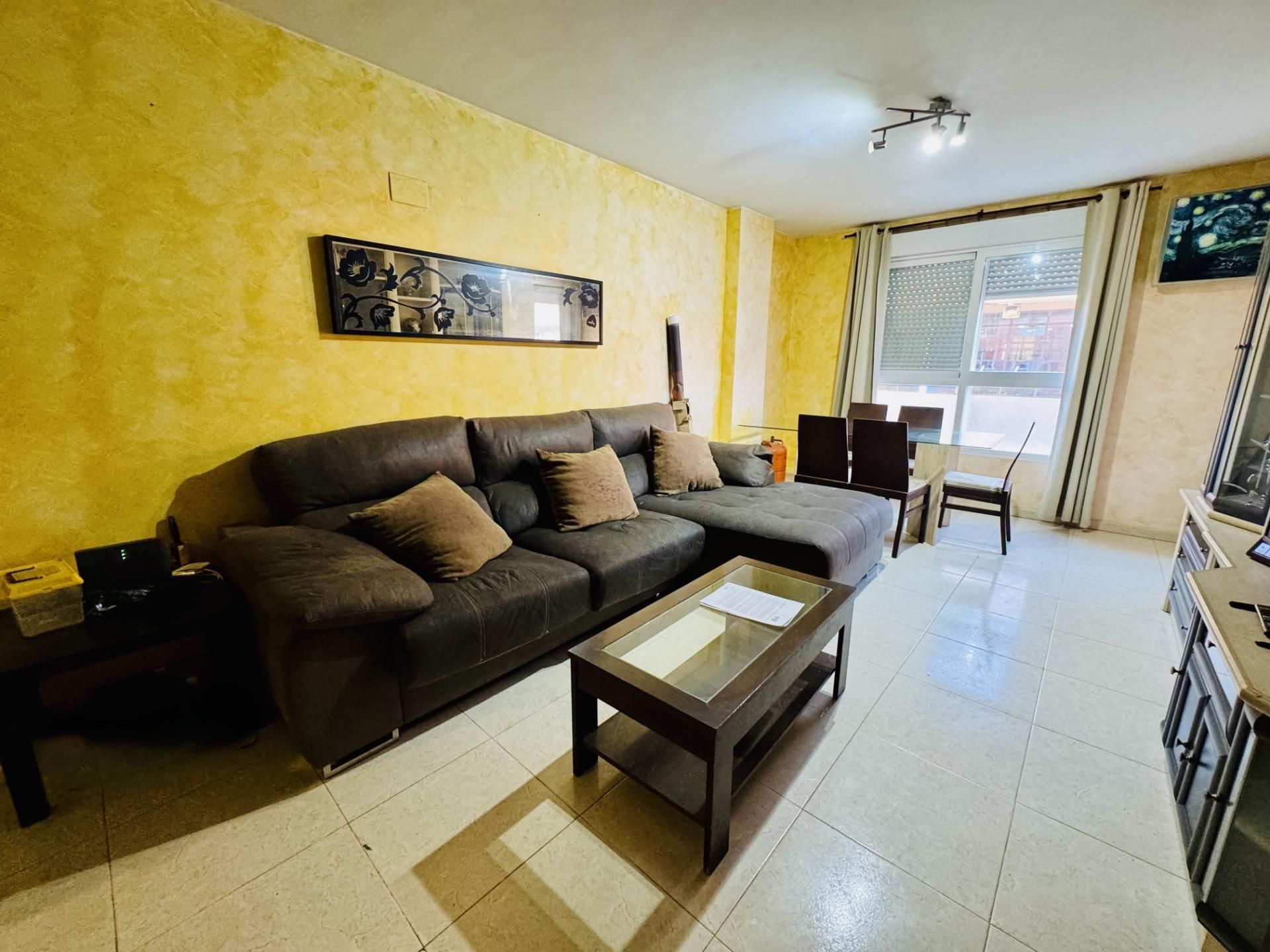 Sala d'estar de Pis en venda en Villajoyosa / La Vila Joiosa amb Aire condicionat, Terrassa i Balcó