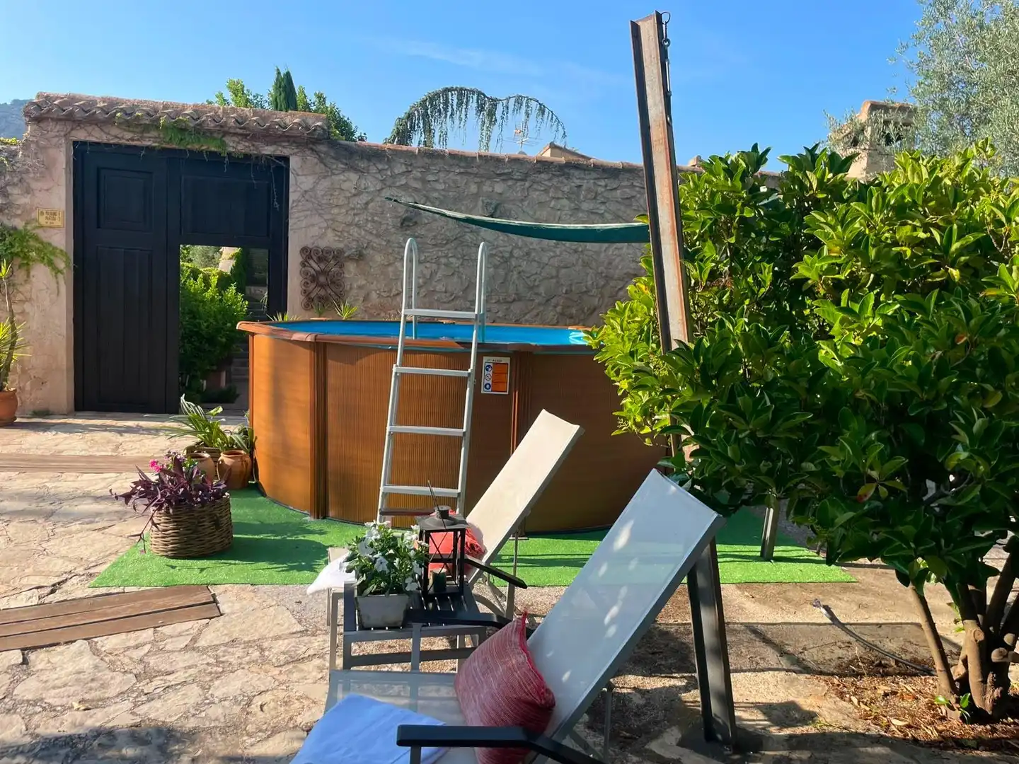 Swimming pool of Houses for rent in Castalla  with Heating, Private garden and Terrace