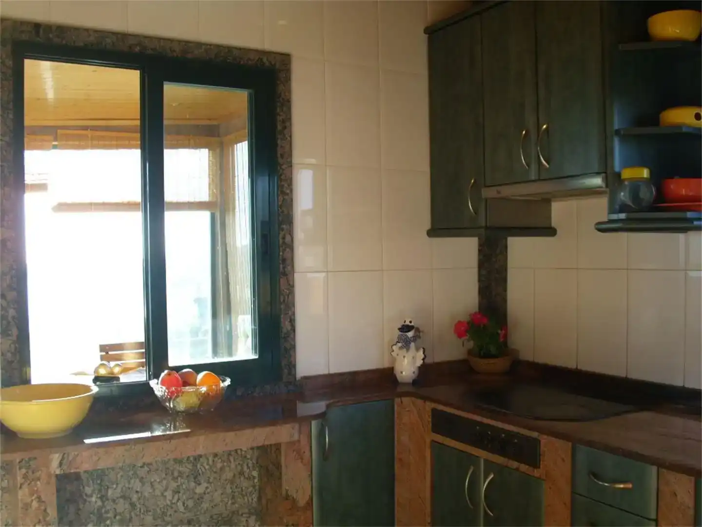 Küche von Country house zur Miete in Sanxenxo mit Privatgarten und Möbliert