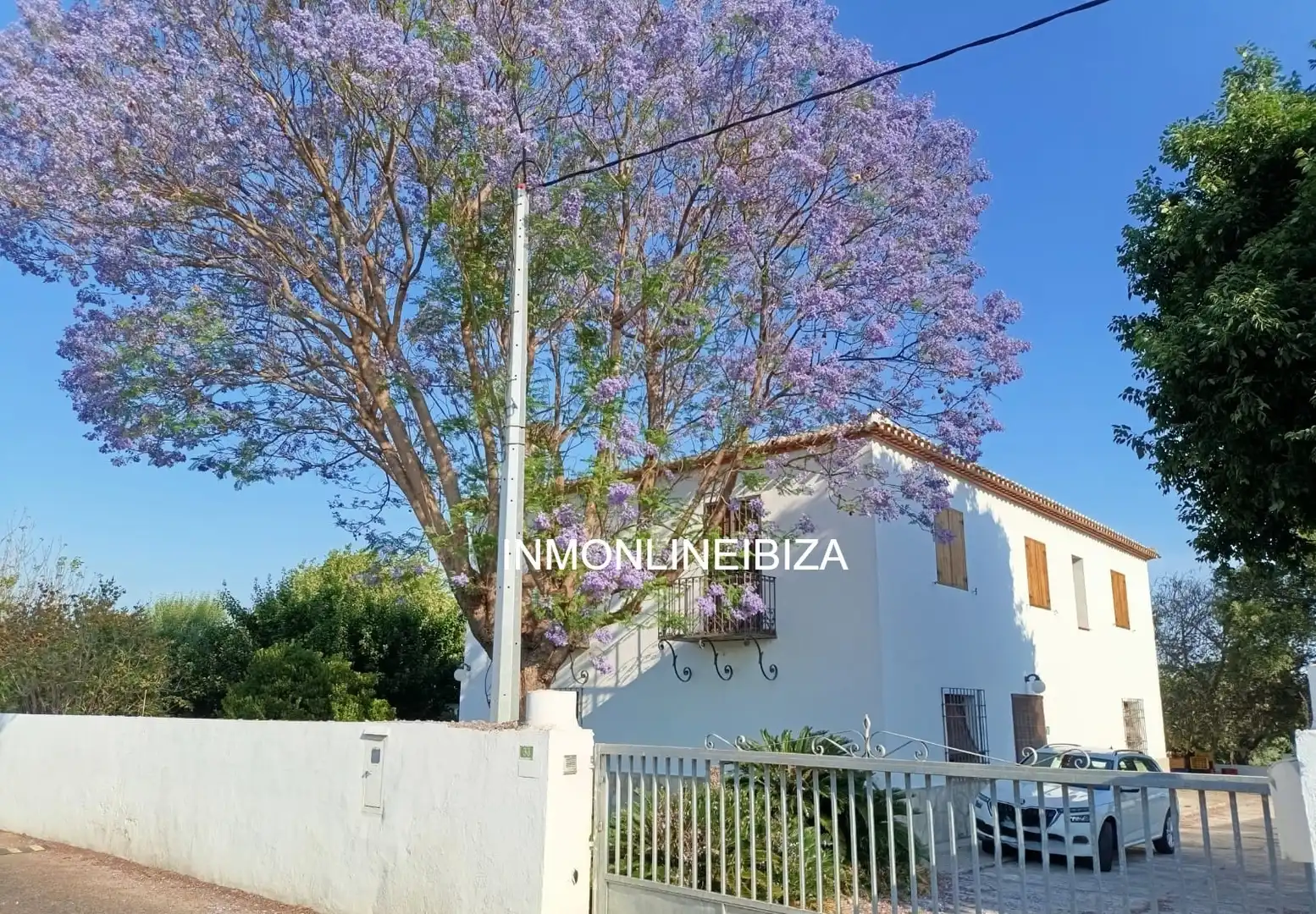 Vista exterior de Casa o xalet en venda en Dénia amb Jardí privat
