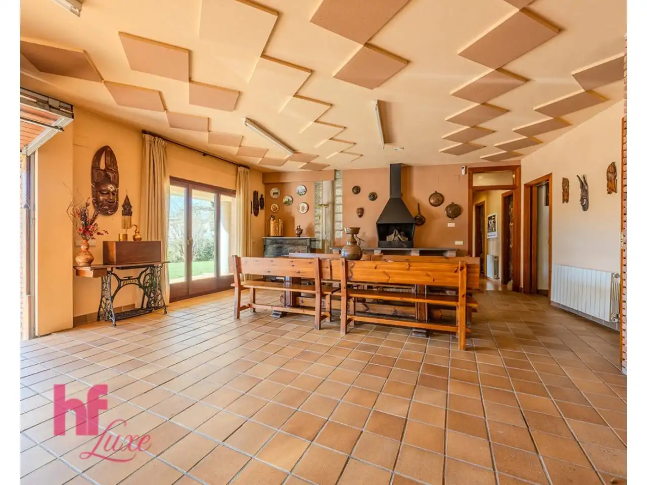 Comedor de Casa o chalet en venta en Granollers con Calefacción, Jardín privado y Parquet