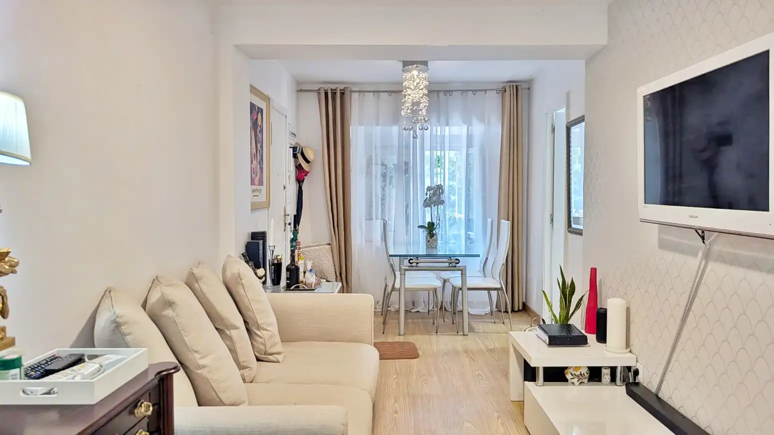 Living room of Flat for sale in Santander  with Heating