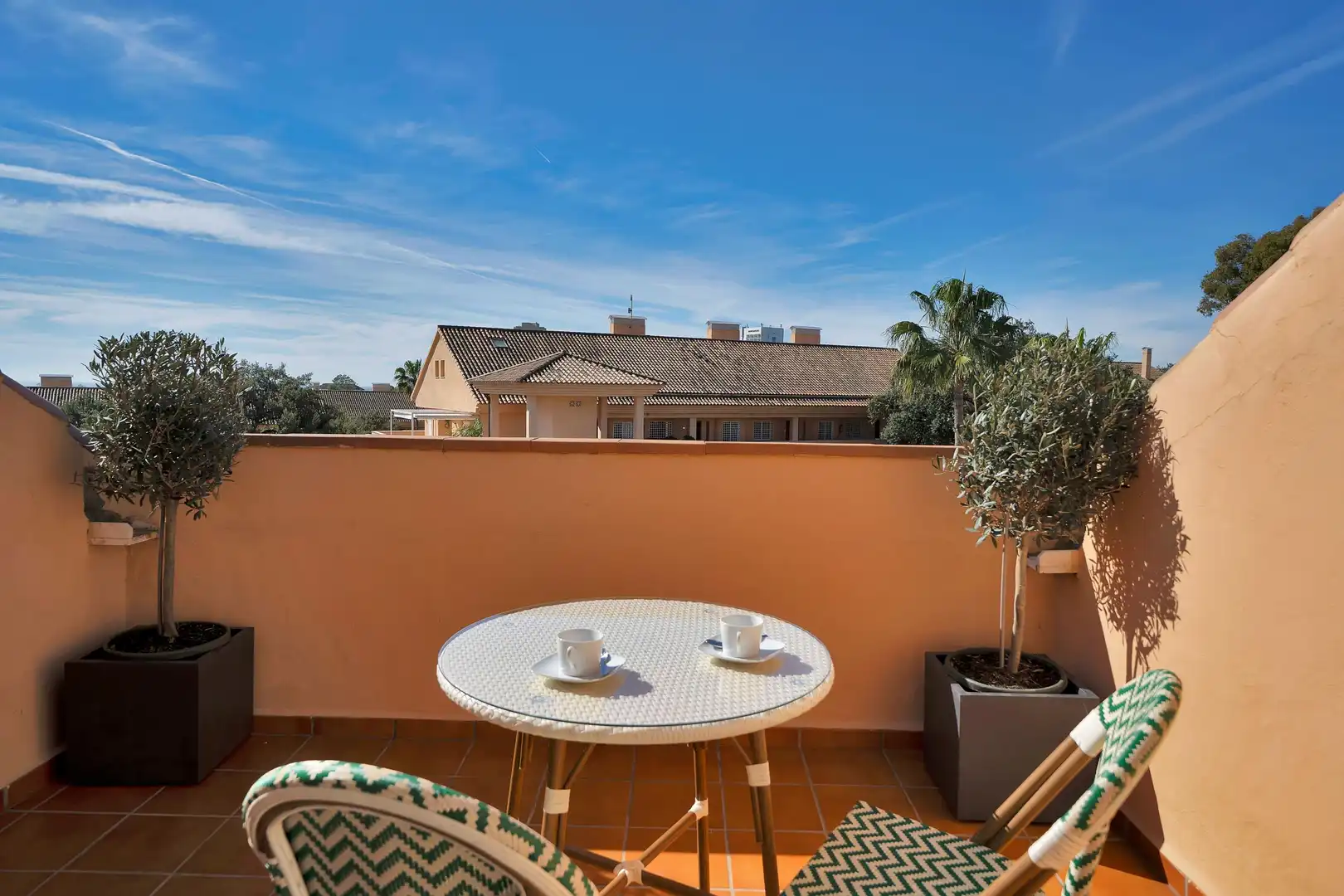 Terrassa de Apartament de lloguer en Marbella amb Jardí privat, Terrassa i Moblat
