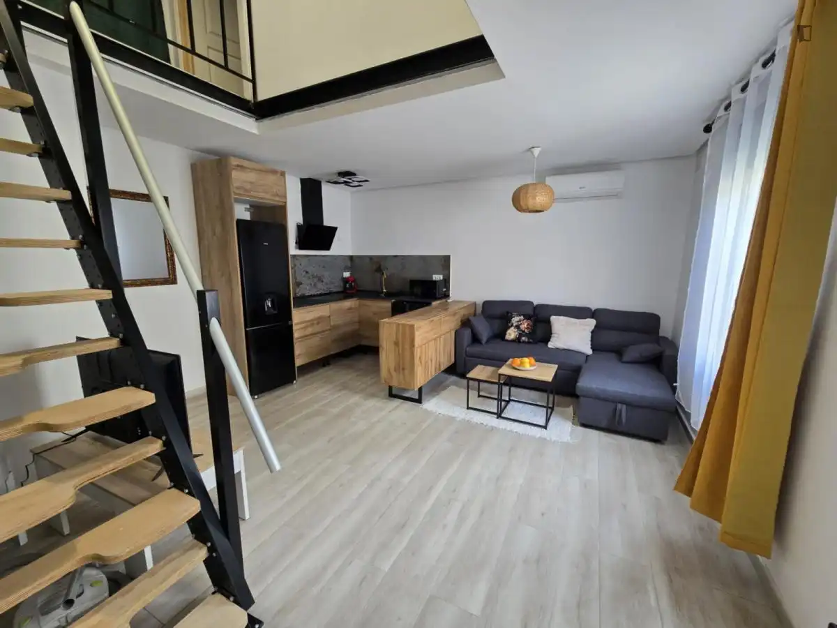 Sala de estar de Casa o chalet de alquiler en Madrid con Aire acondicionado, Amueblado y Lavadora