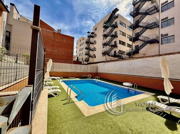 Pis amb piscina en venda a Barrio de Salamanca