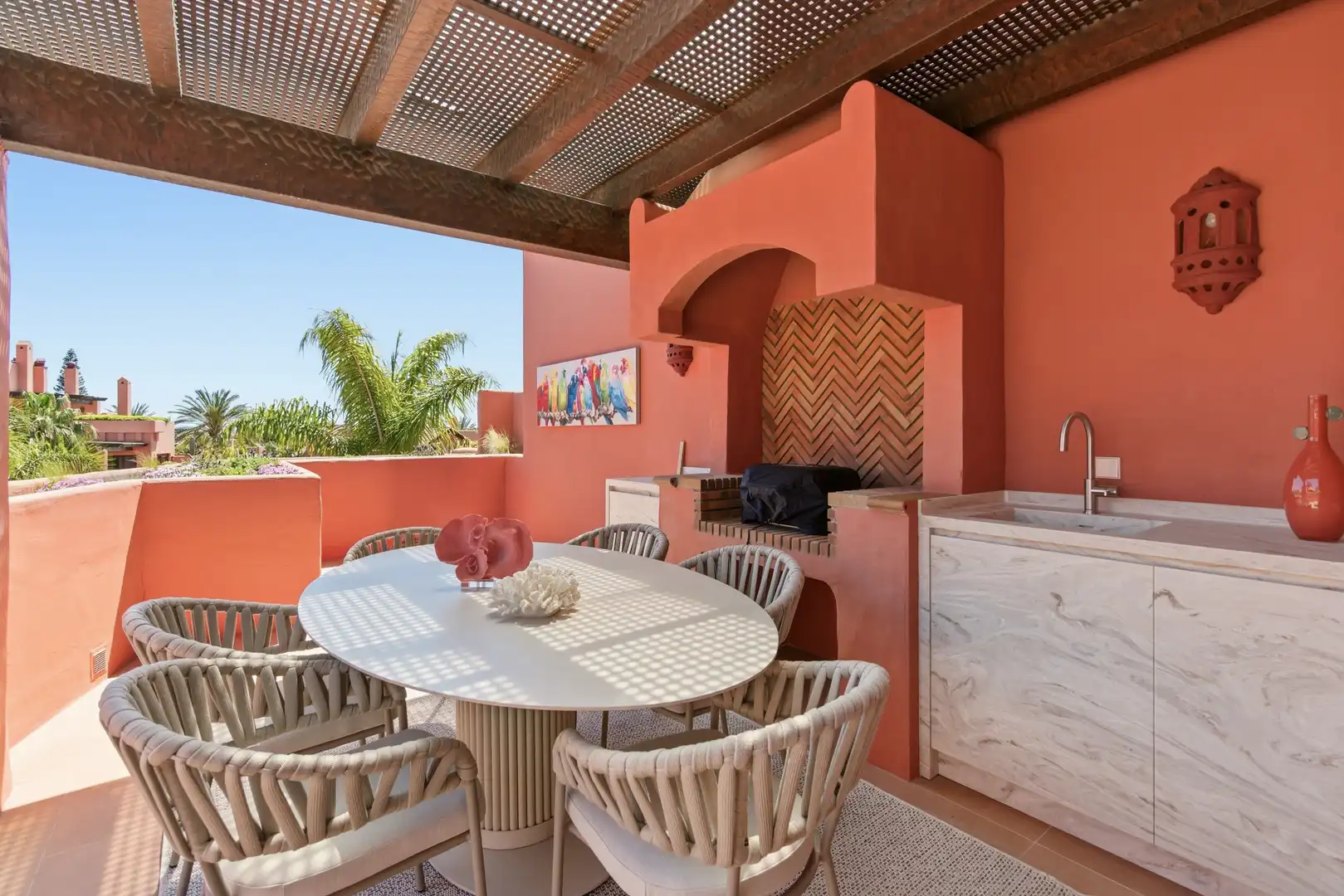 Terrace of Attic for sale in Estepona  with Air Conditioner, Heating and Terrace