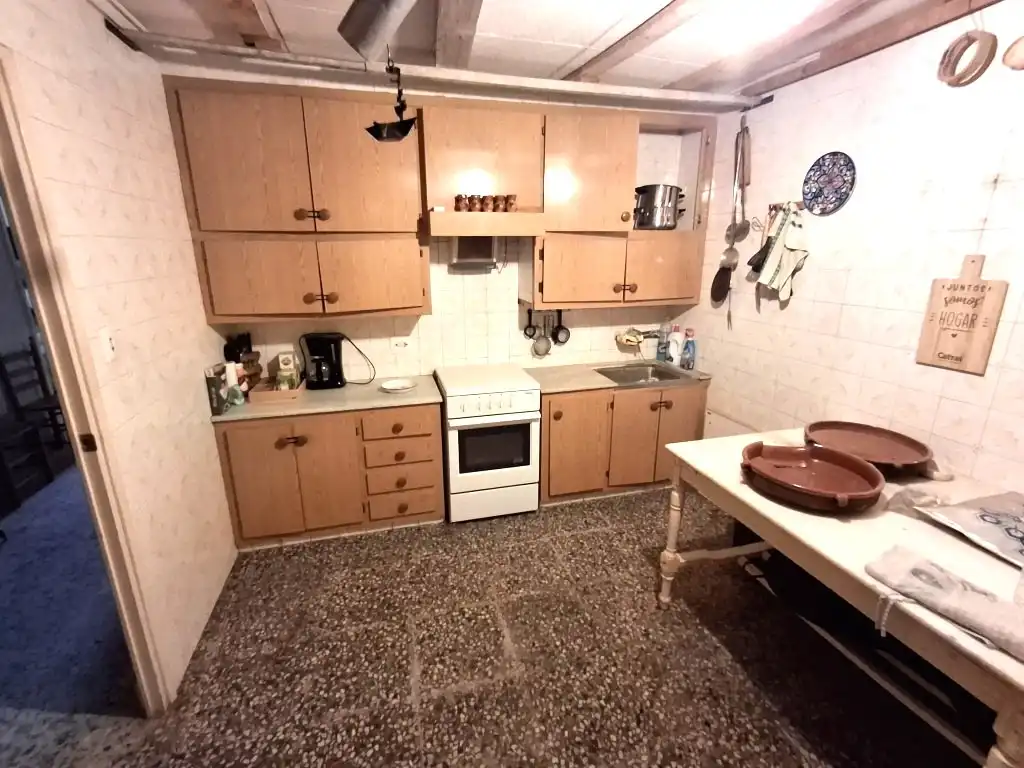 Cuina de Casa o xalet en venda en Elche / Elx amb Jardí privat, Terrassa i Traster