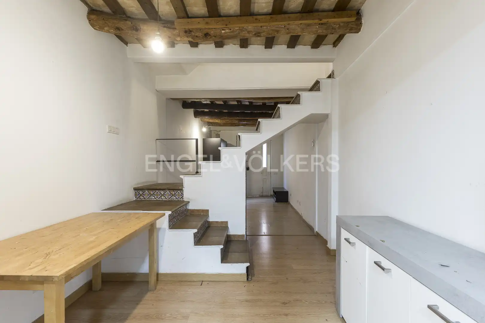 Cuina de Casa adosada en venda en Barcelona amb Calefacció i Terrassa
