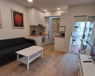 Sala d'estar de Pis en venda en Donostia - San Sebastián  amb Calefacció, Terrassa i Moblat