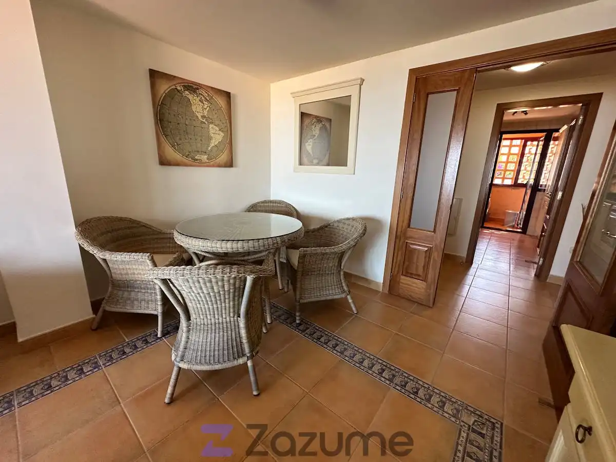 Dining room of Flat for rent in Mijas  with Private garden, Terrace and Swimming Pool