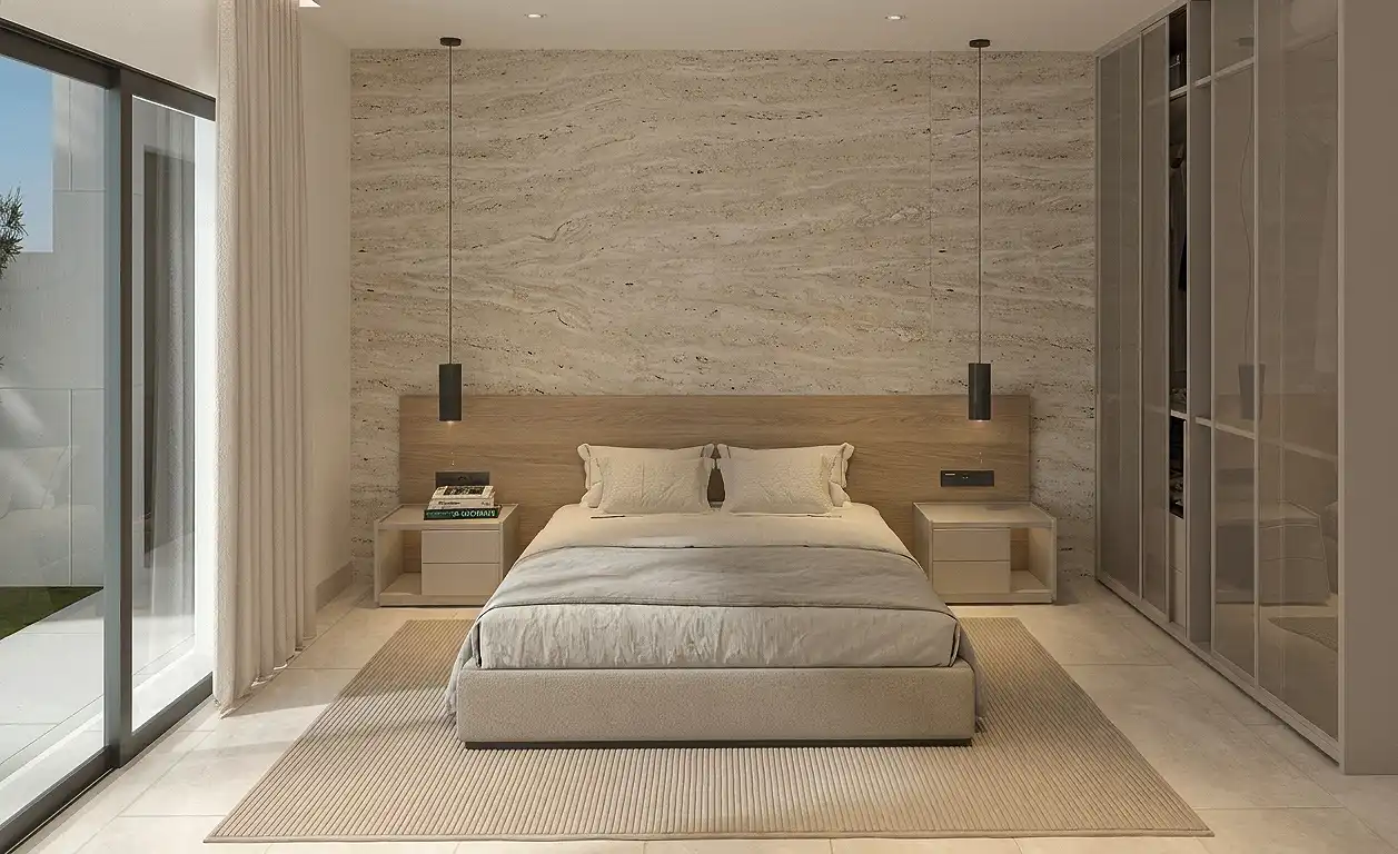 Habitación de Casa o chalet en venta en Nerja con Aire acondicionado, Calefacción y Jardín privado
