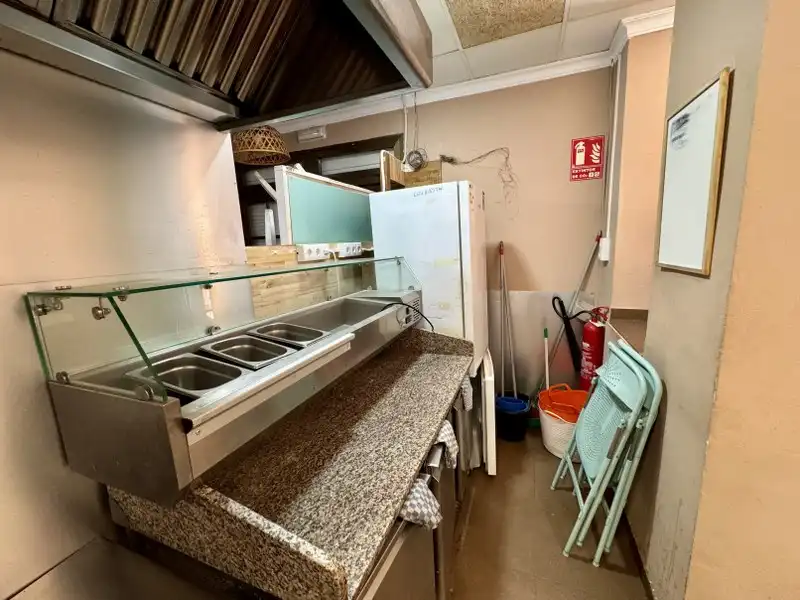 Küche von Geschaftsraum zum Verkauf in Cullera mit Terrasse, Möbliert und Alarm