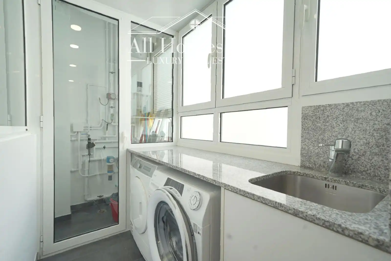 Bany de Dúplex en venda en Barcelona amb Aire condicionat, Calefacció i Parquet
