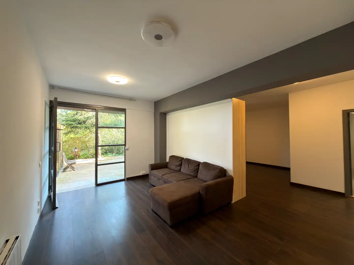 Sala de estar de Loft de alquiler en Barcelona con Aire acondicionado, Calefacción y Jardín privado