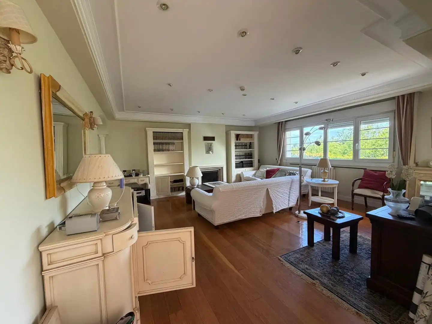 Sala de estar de Casa o chalet en venta en Mungia con Jardín privado, Trastero y Piscina