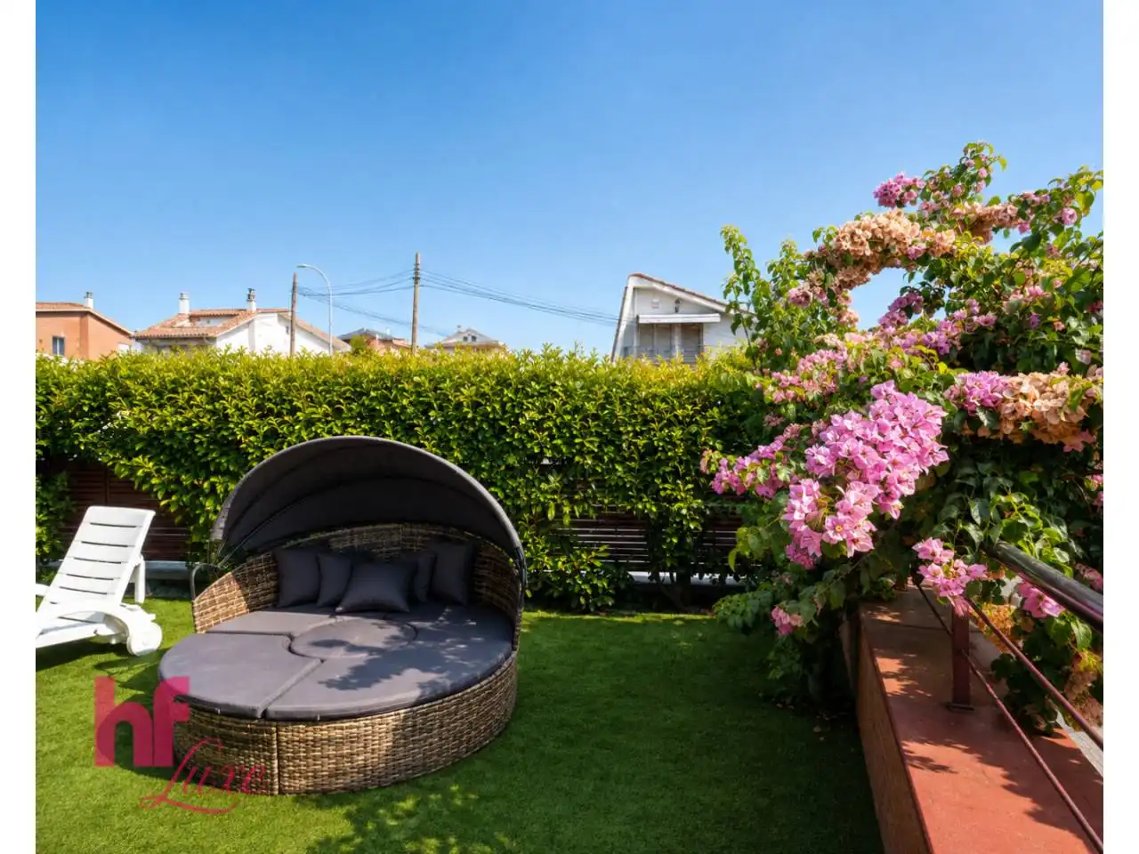 Terraza de Casa adosada en venta en Lliçà de Vall con Aire acondicionado, Calefacción y Jardín privado