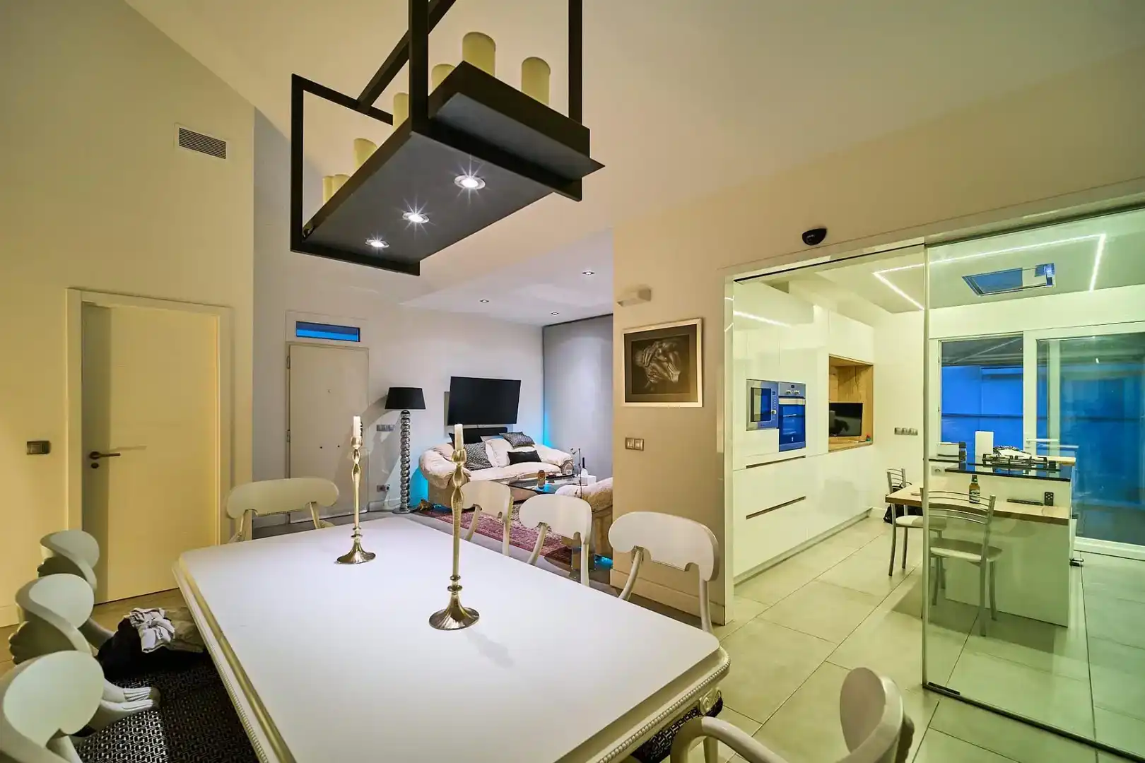 Dining room of Houses for sale in Rivas-Vaciamadrid  with Air Conditioner, Private garden and Storage room