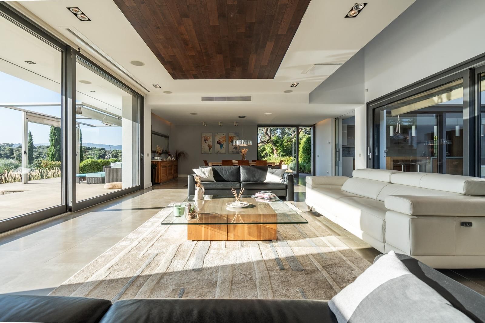 Sala de estar de Casa o chalet en venta en Las Rozas de Madrid con Calefacción, Jardín privado y Terraza