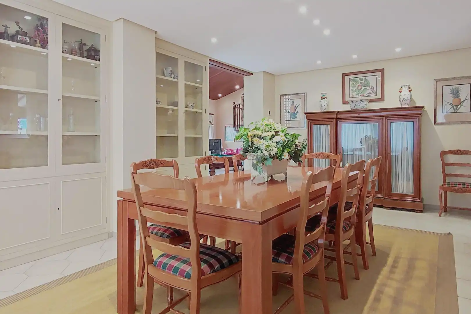 Dining room of Houses for sale in L'Eliana  with Air Conditioner, Heating and Private garden