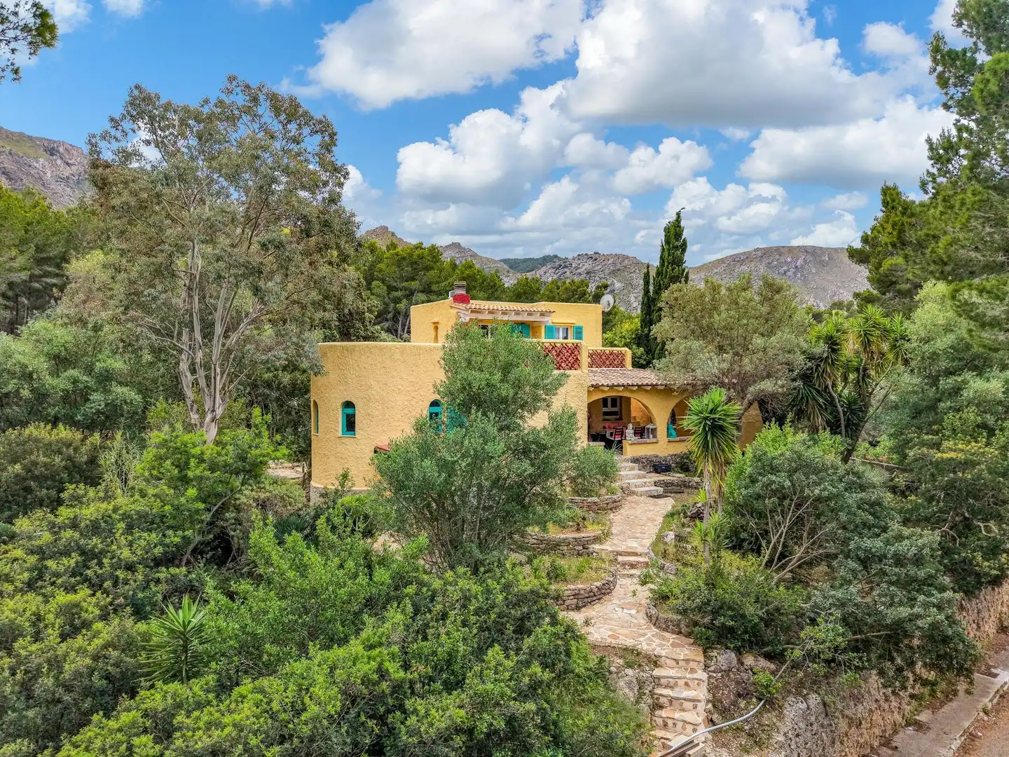 Vista exterior de Casa o xalet en venda en Artà amb Aire condicionat, Calefacció i Jardí privat