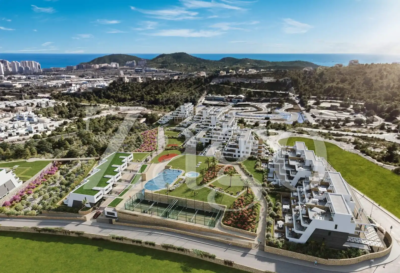 Apartment mit Pool zum Verkauf in Balcón de Finestrat - Terra Marina, imagen 6