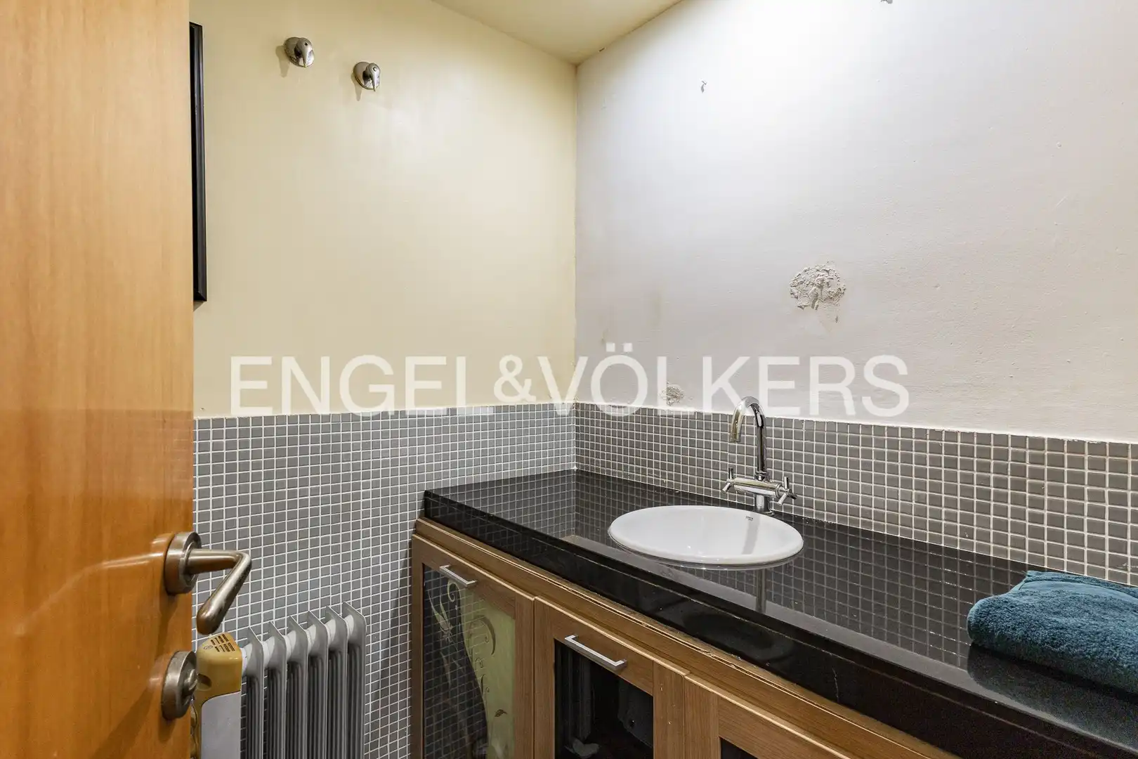 Kitchen of Flat for sale in Caldes d'Estrac  with Air Conditioner, Heating and Private garden