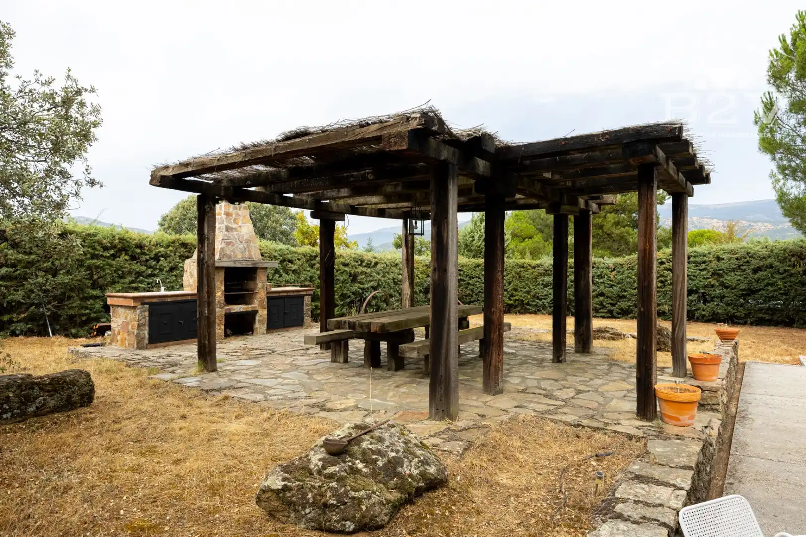 Terraza de Casa o chalet en venta en Garganta de los Montes con Aire acondicionado, Calefacción y Jardín privado