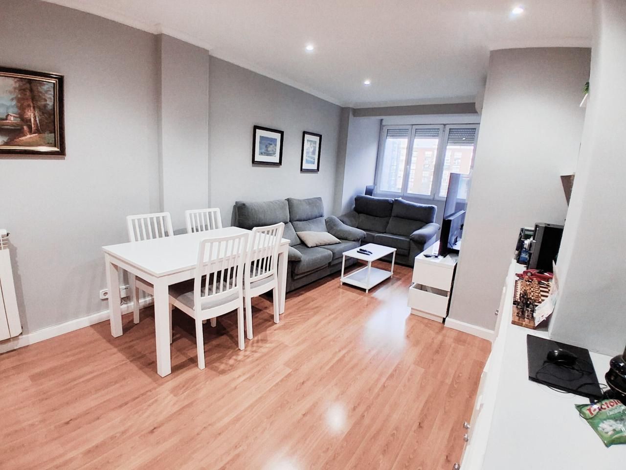 Wohnzimmer von Wohnung zum Verkauf in  Madrid Capital mit Klimaanlage, Heizung und Möbliert