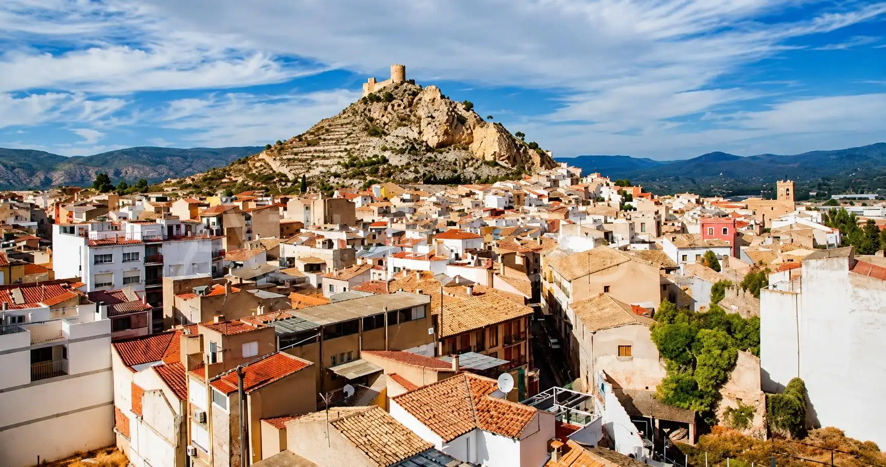 Vista exterior de Piso en venta en Castalla, Alicante