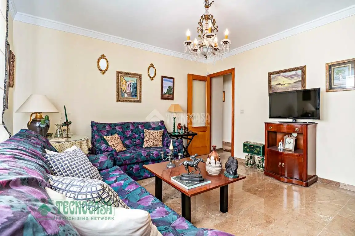 Living room of Flat for sale in Roquetas de Mar  with Air Conditioner, Heating and Terrace