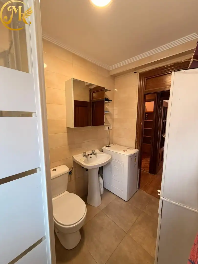 Bathroom of Flat for sale in Santander  with Private garden, Parquet flooring and Terrace