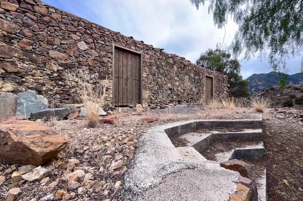 Vista exterior de Finca rústica en venta en Vallehermoso con Amueblado