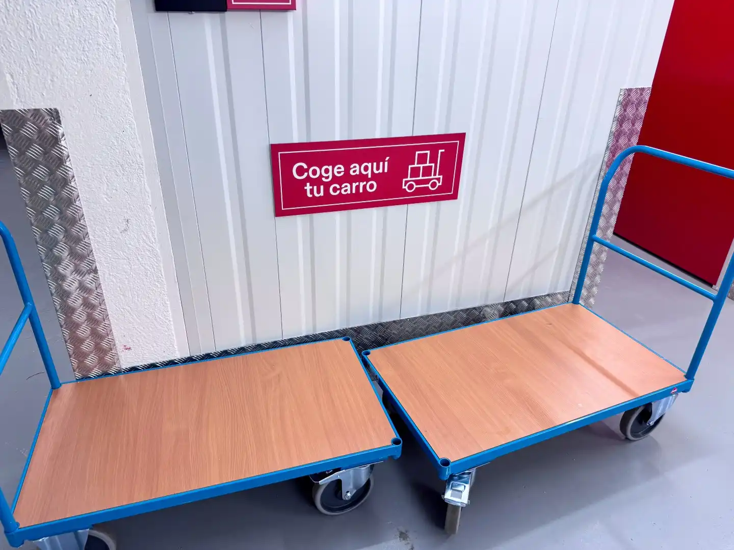 Traster de lloguer en Madrid amb Alarma