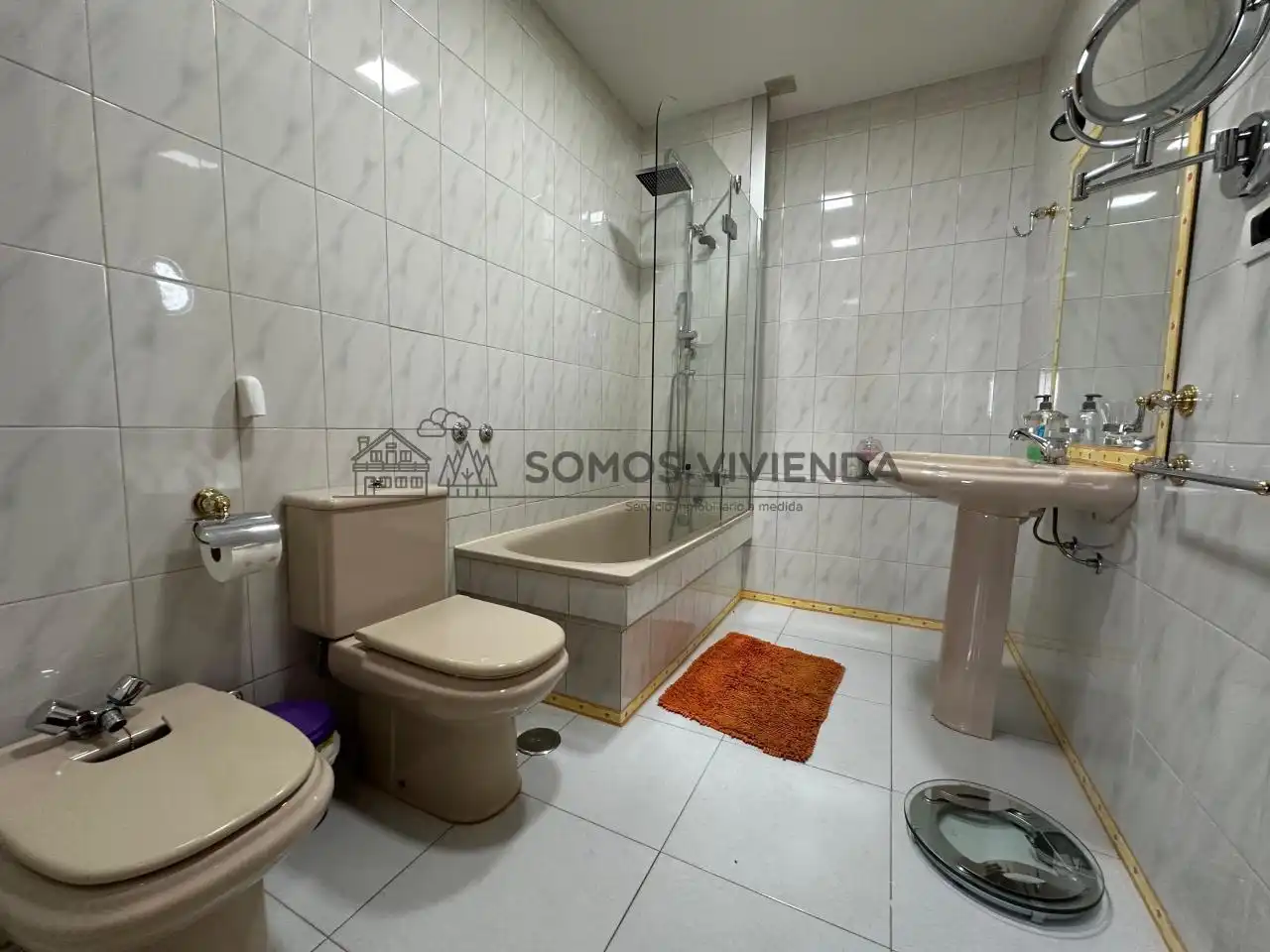 Baño de Casa o chalet en venta en San Cibrao das Viñas con Calefacción, Jardín privado y Terraza