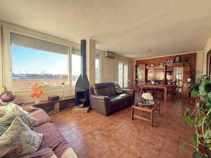 Living room of Attic for sale in Terrassa  with Air Conditioner, Heating and Terrace