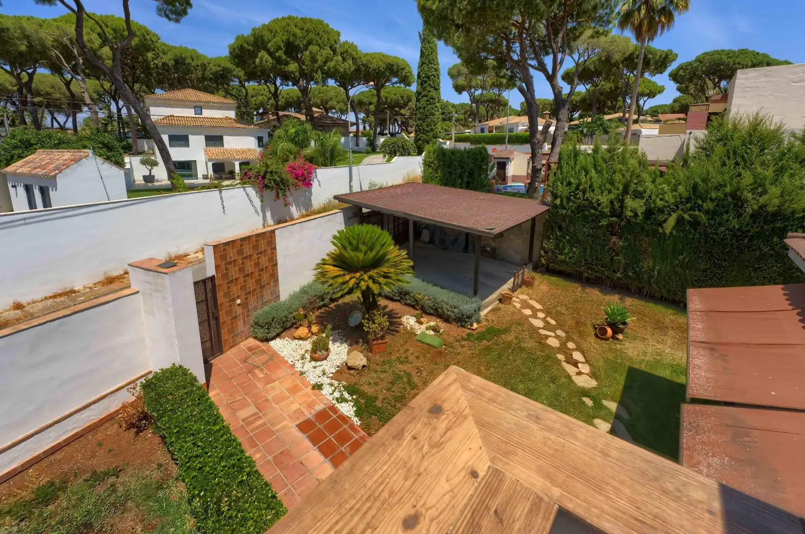 Jardí de Casa o xalet en venda en Alcalá de Guadaira amb Aire condicionat, Calefacció i Jardí privat