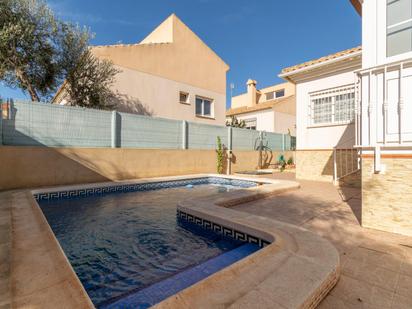 Swimming pool of House or chalet for sale in Cartagena  with Air Conditioner, Heating and Private garden