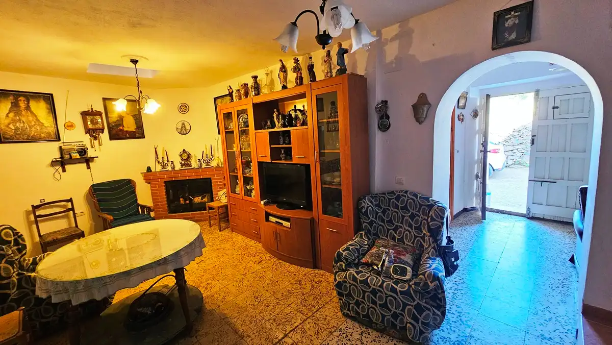 Sala de estar de Casa o chalet en venta en Aracena con Jardín privado, Terraza y Trastero