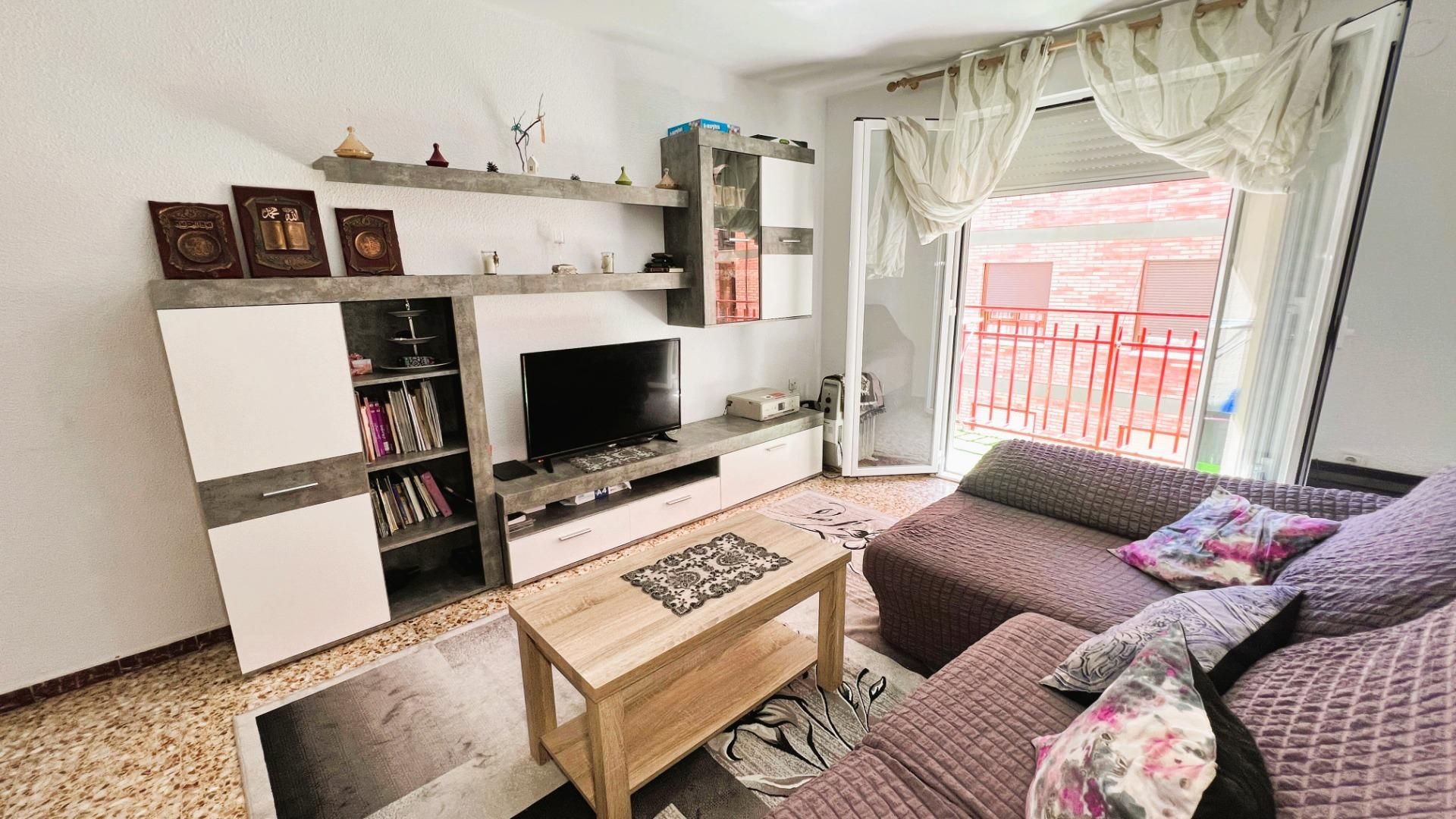 Living room of Flat for sale in Castellón de la Plana / Castelló de la Plana  with Air Conditioner and Balcony