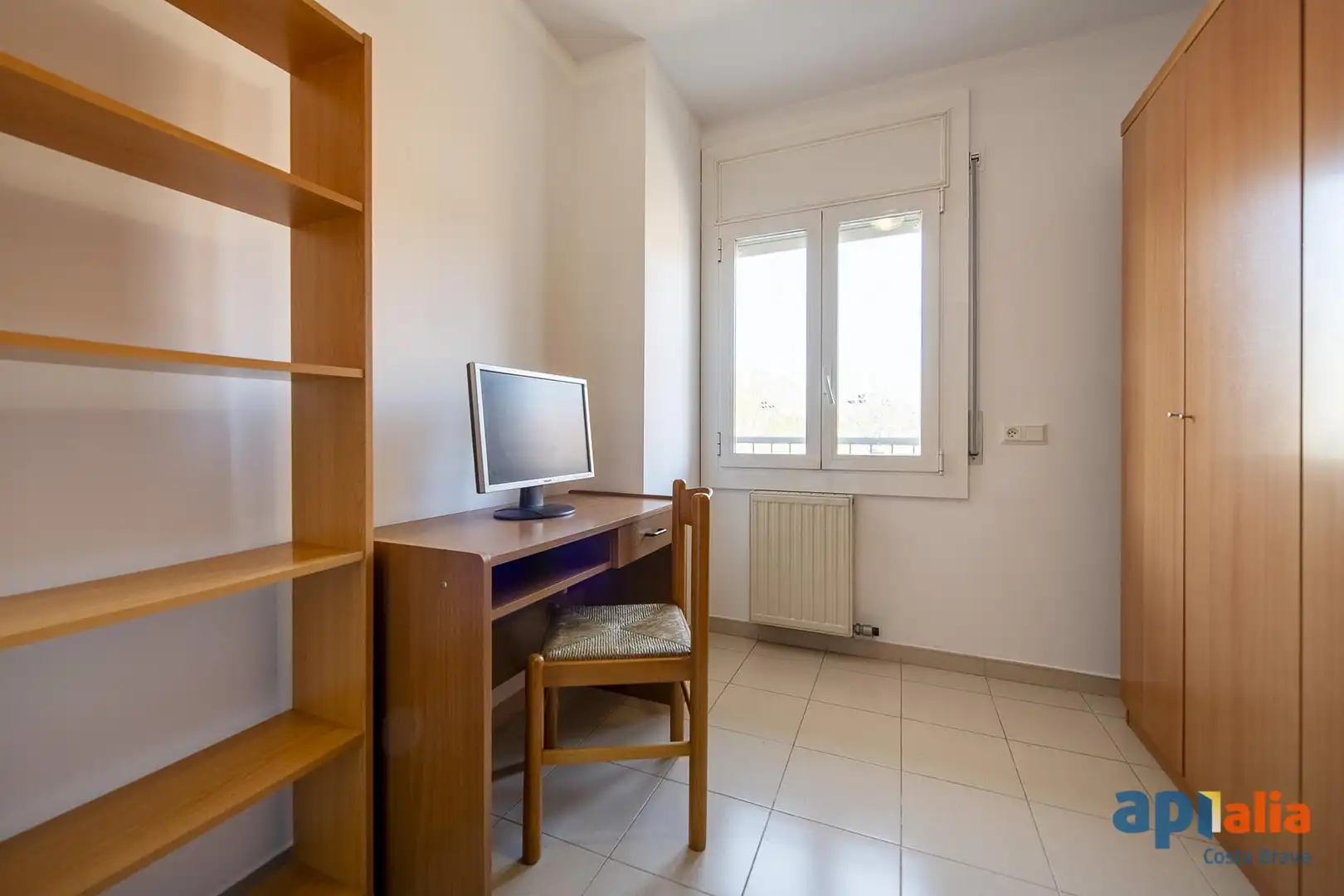 Bedroom of Apartments for sale in Girona  with Heating and Terrace