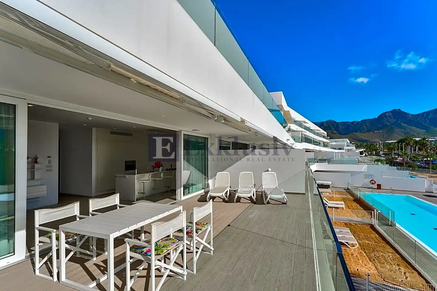 Terrasse von Wohnung zum Verkauf in Adeje mit Möbliert und Gemeinschaftspool