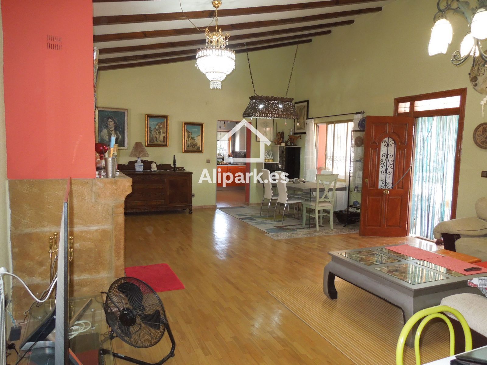 Living room of House or chalet for sale in San Vicente del Raspeig / Sant Vicent del Raspeig  with Air Conditioner, Heating and Terrace