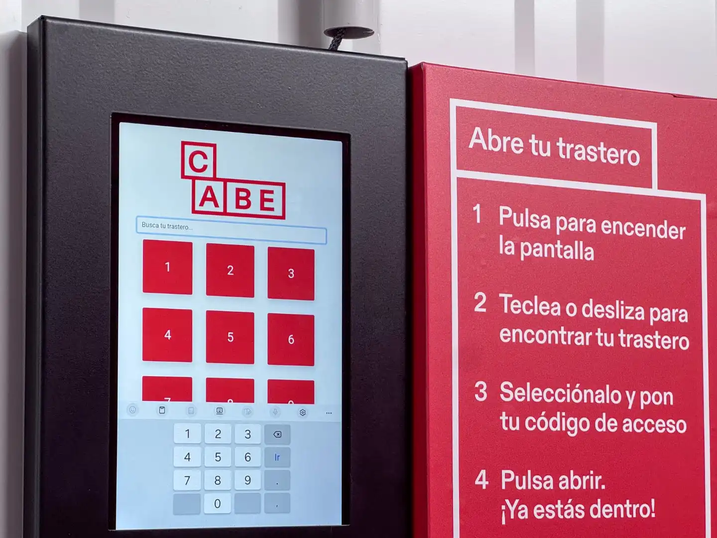 Traster de lloguer en Madrid amb Alarma