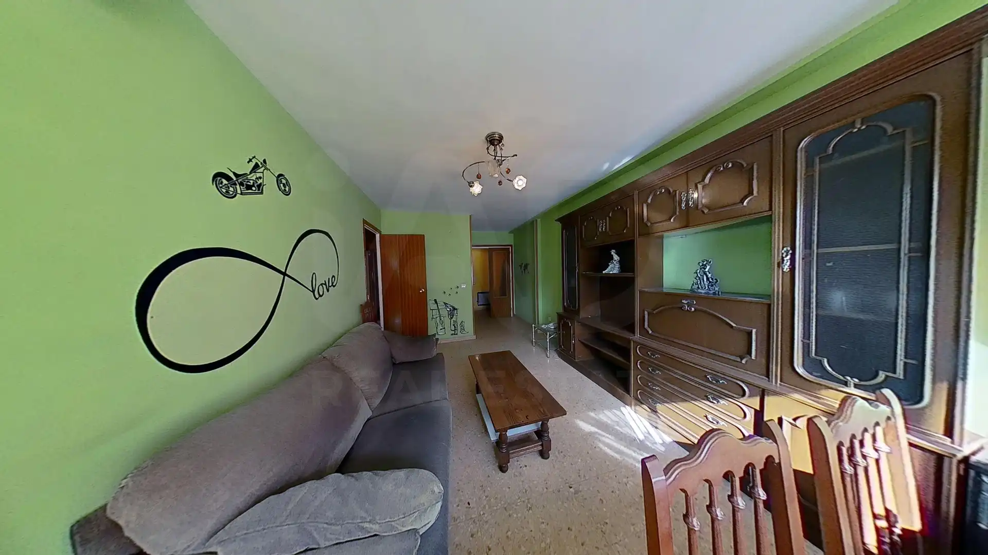 Sala de estar de Piso en venta en Jaraba con Aire acondicionado y Calefacción